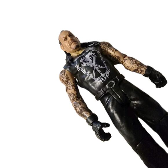2011 Undertaker Wrekkin Slamcycle Action Figure Mattel WWF WWE WCW ECW AEW - Picture 3 of 4